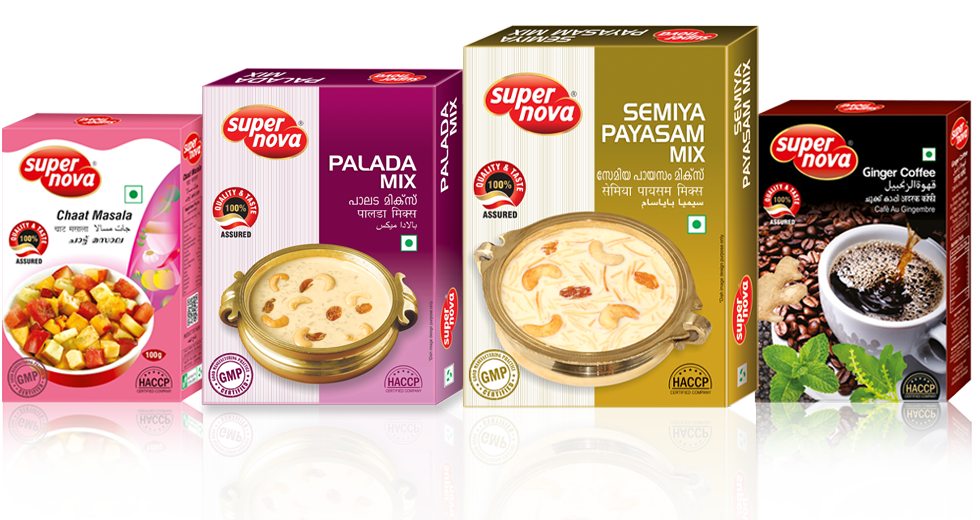 Super Nova Ready to Mix Food Products