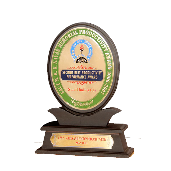 Second best productivity performance award